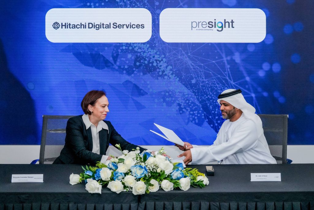 Presight and Hitachi Digital Services sign MoU to explore cognitive city solutions for the next stage in urban intelligence