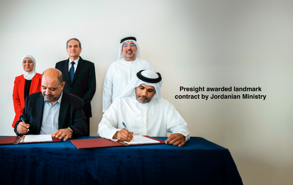 Presight awarded landmark contract by Jordanian Ministry to drive digital transformation in the healthcare sector